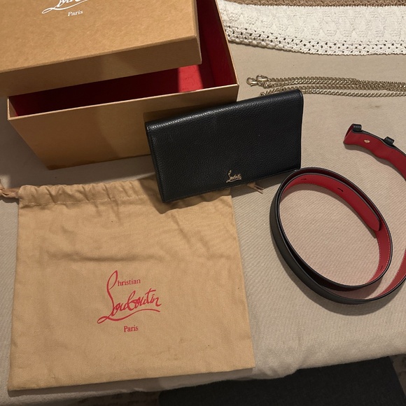 Black Louboutin Clutch/ Belt Bag - Picture 5 of 5
